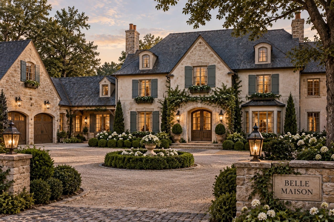 Belle Maison — the house itself