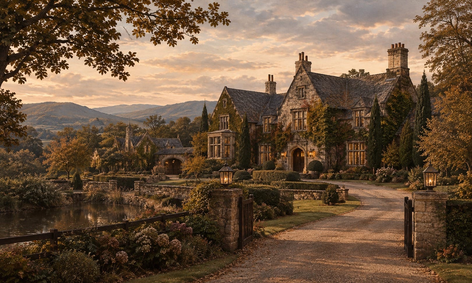 Hawthorne Keep — the house itself