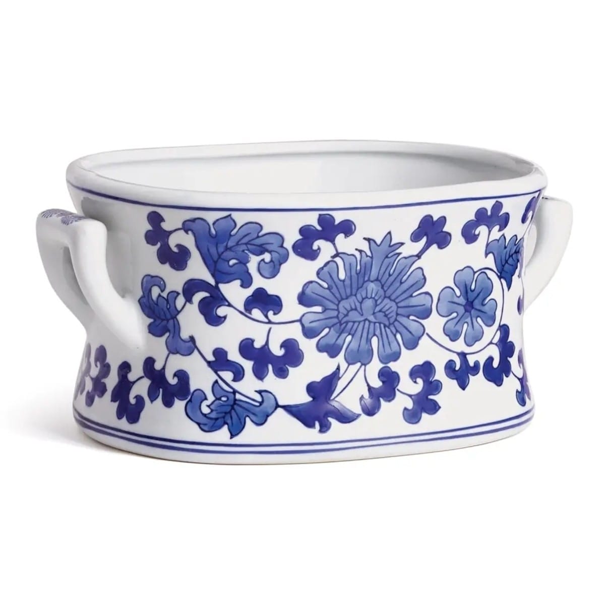 Blue & White Porcelain Footbath Planter