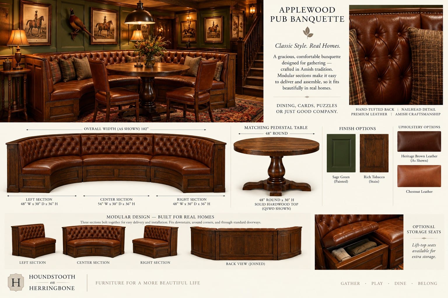 The Applewood Pub Banquette — additional view