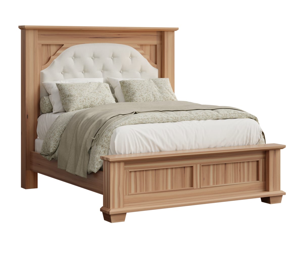 The Buckstone Upholstered Panel Bed