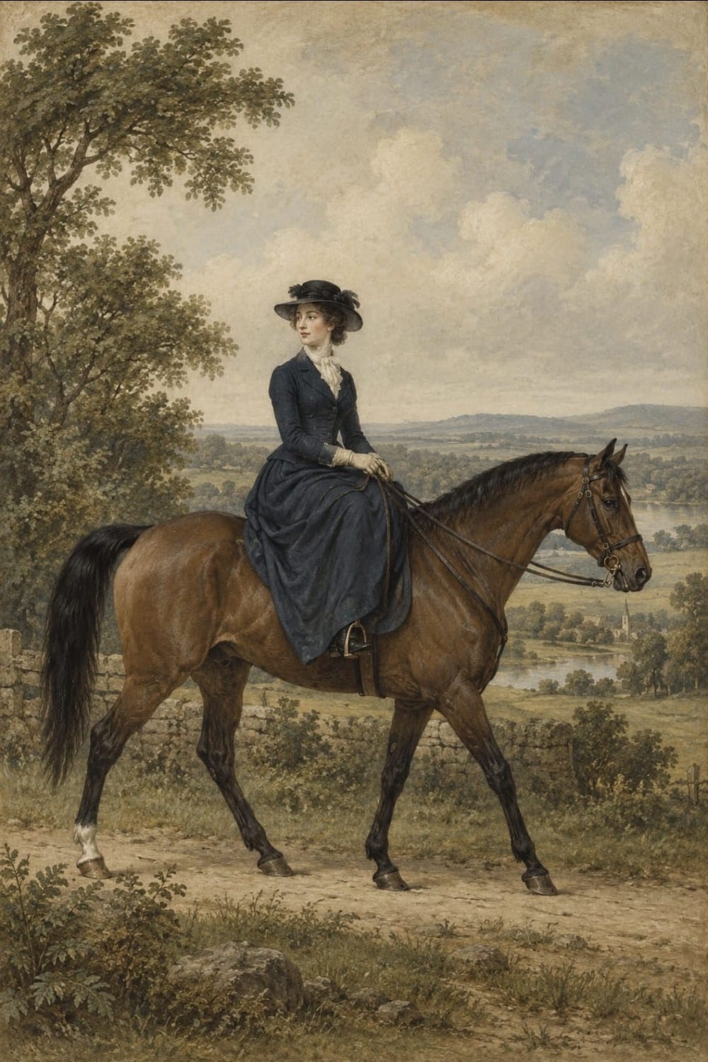 The Lady of Herringbone Hall