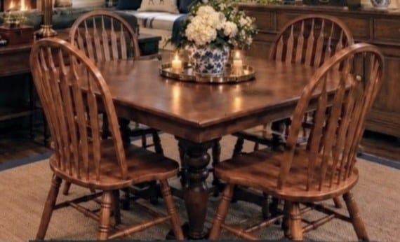 Windsor Dining Chairs, Set of Four