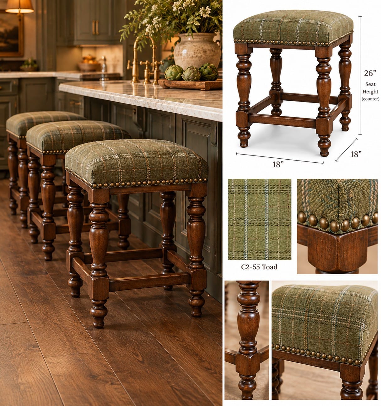Huntsman Counter Stool