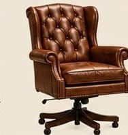 Tufted Leather Executive Chair