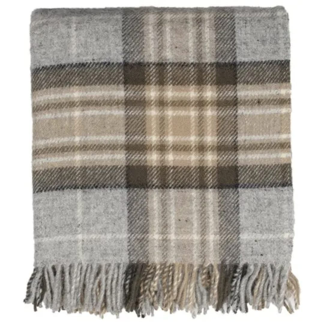 Highland Tweeds Wool Throw — Mckellar