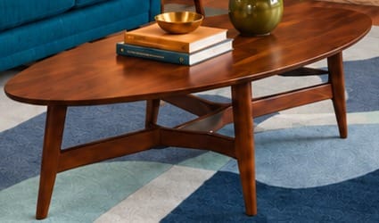The Jetsonian Oval Cocktail Table