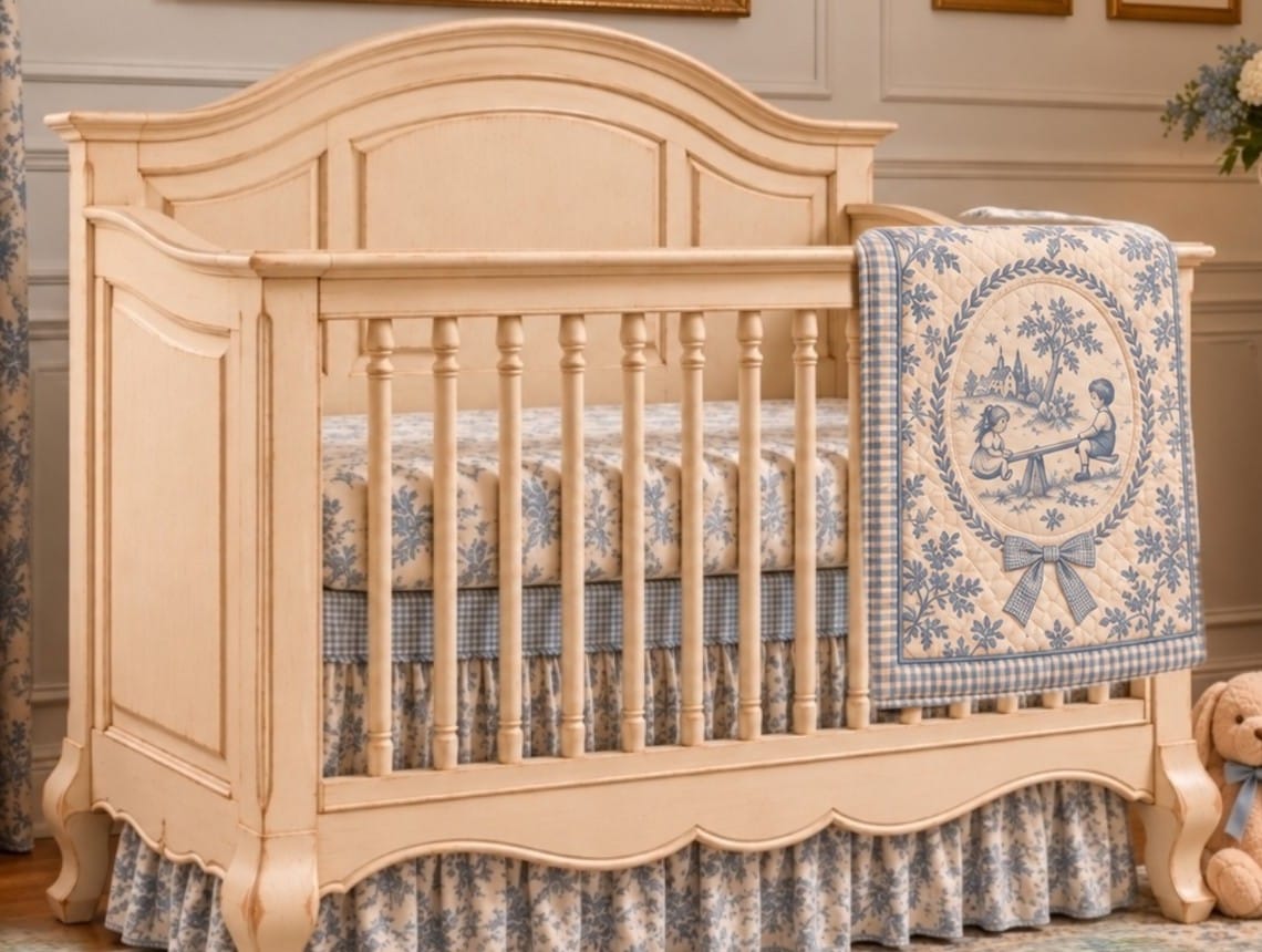 The Belle Maison Arched Crib