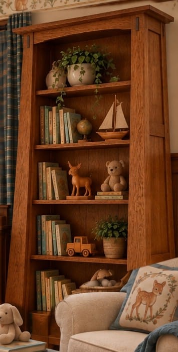 The Craftsman's Pride 72" Bookcase — additional view