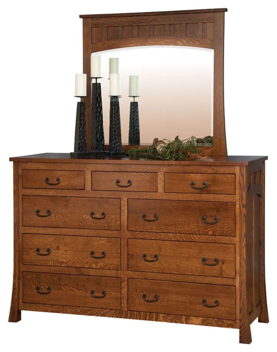 The Craftsman's Pride Nine-Drawer Dresser — additional view