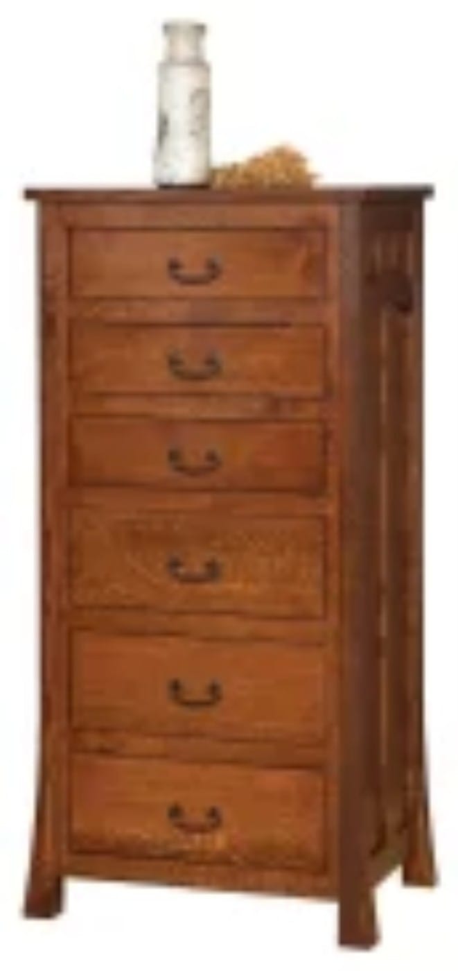 The Craftsman's Pride Tall Six-Drawer Chest