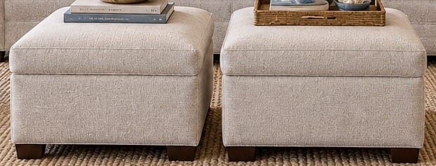 The Seabrook Storage Ottoman