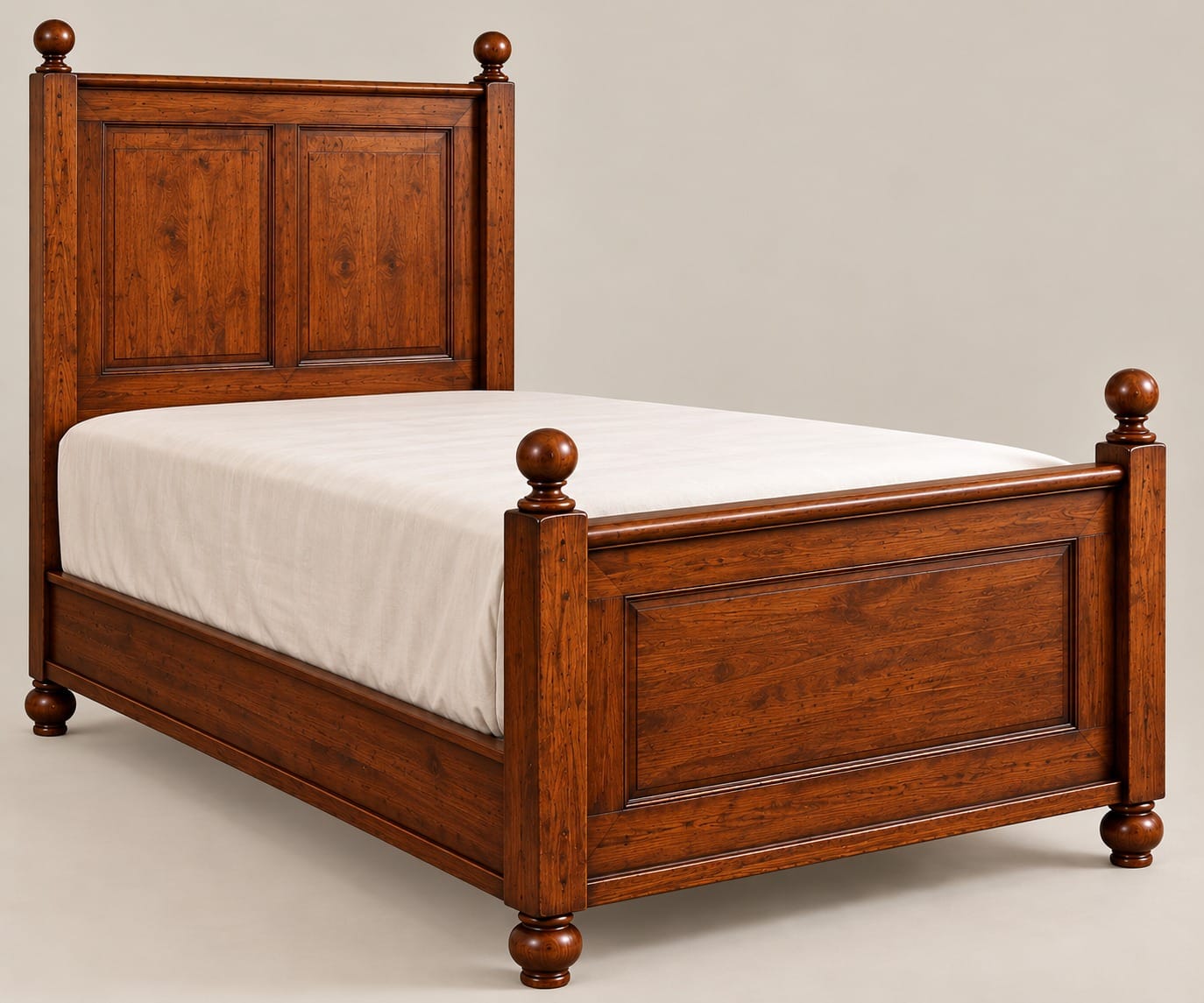 Collegiate Paneled Twin Bed