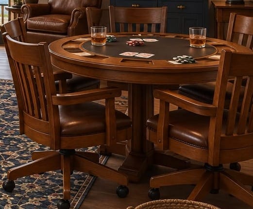 Mission Game Table, 52-Inch