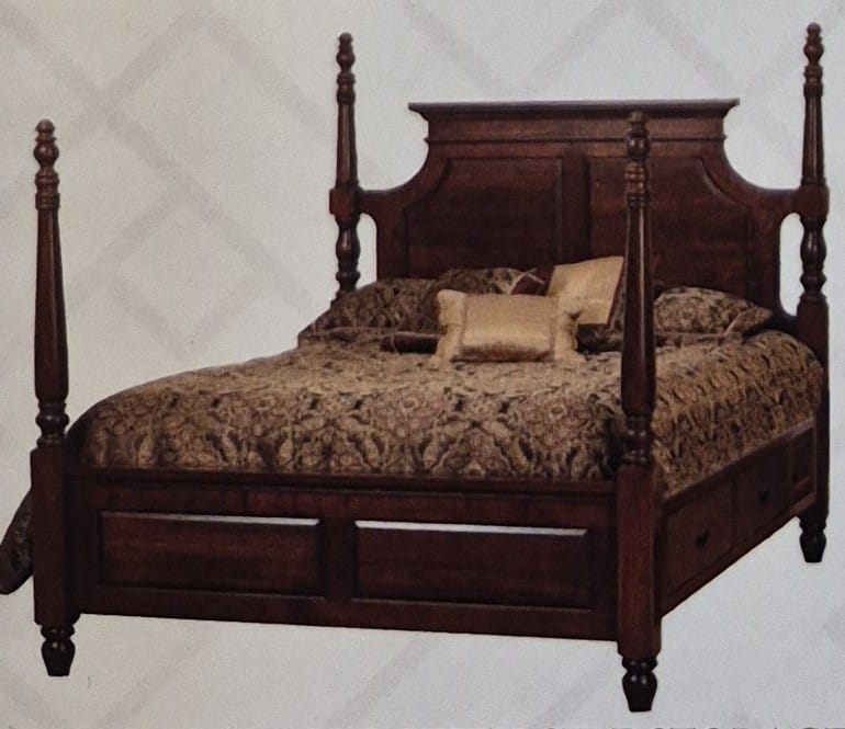 Jamestown Four-Poster Storage Bed