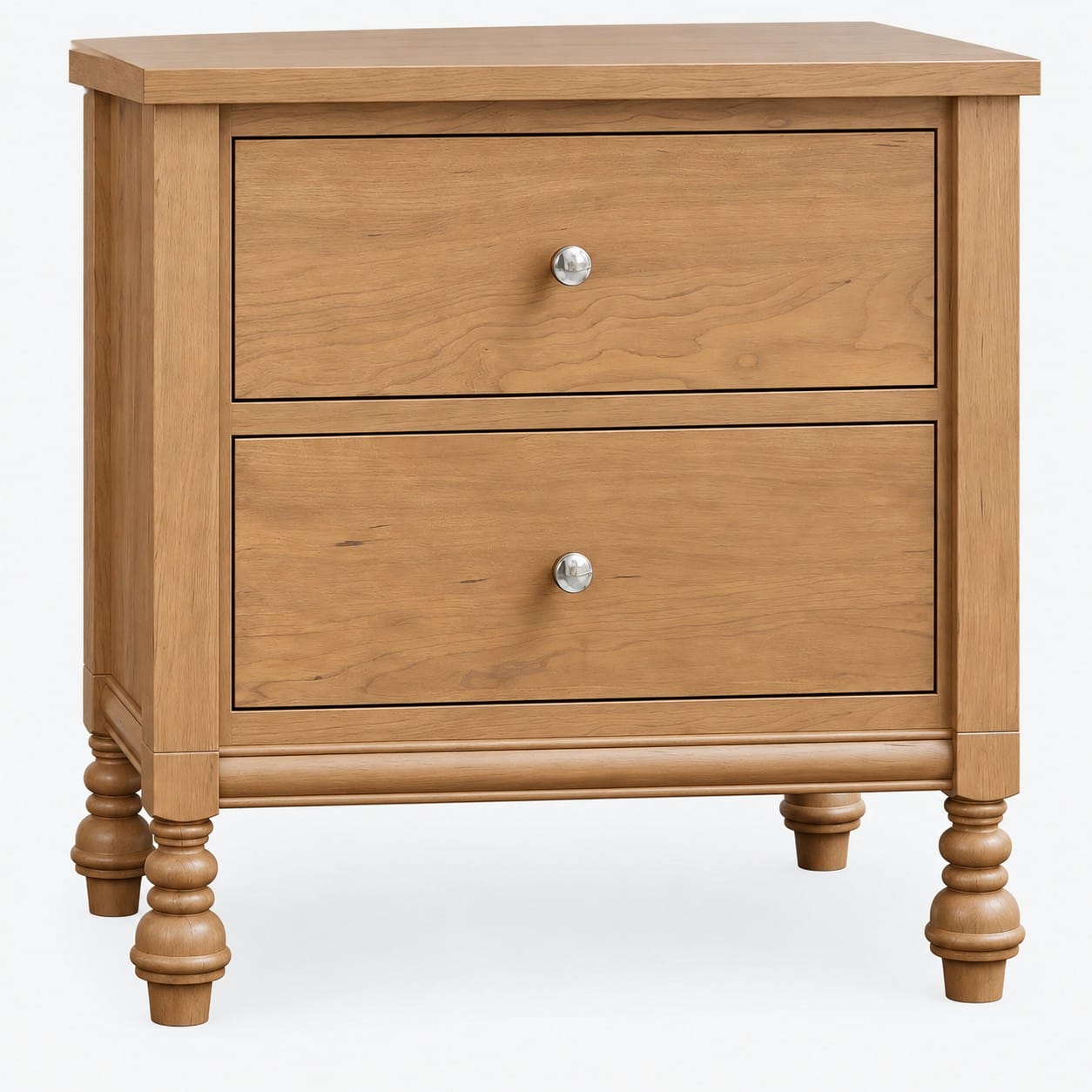 Windward Wide Two-Drawer Nightstand