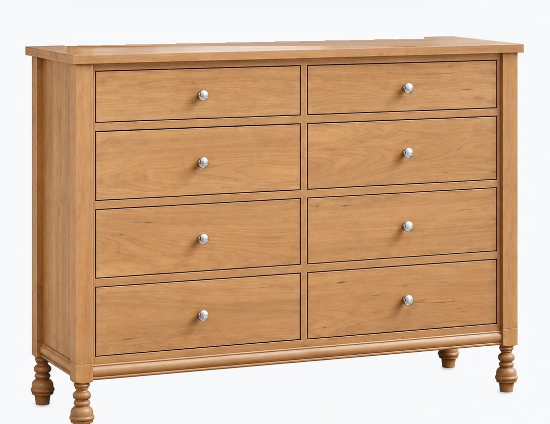 Windward Eight-Drawer Tall Dresser
