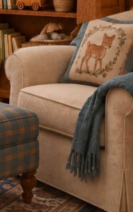 The Elwood Sock-Arm Chair