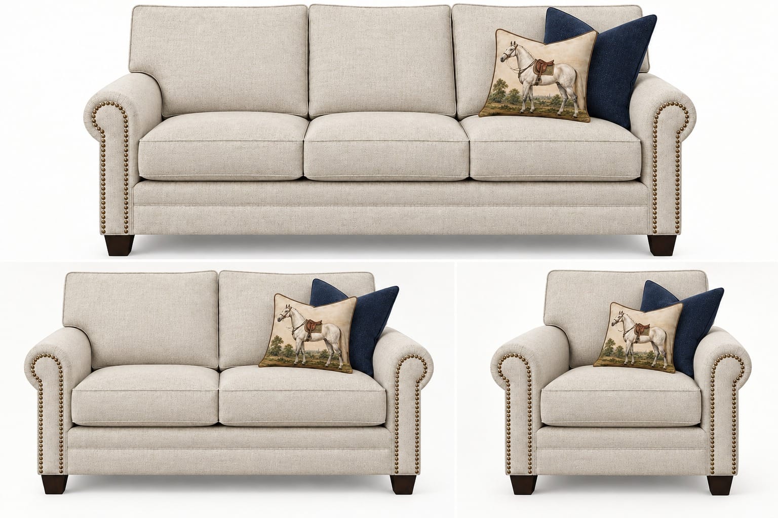 The English Roll-Arm Sofa — additional view
