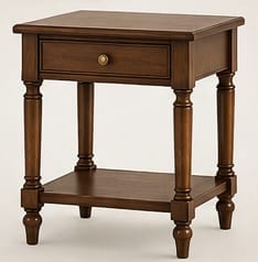 Single Drawer End Table