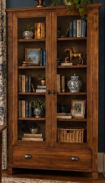 The Westover Glass-Door Cabinet