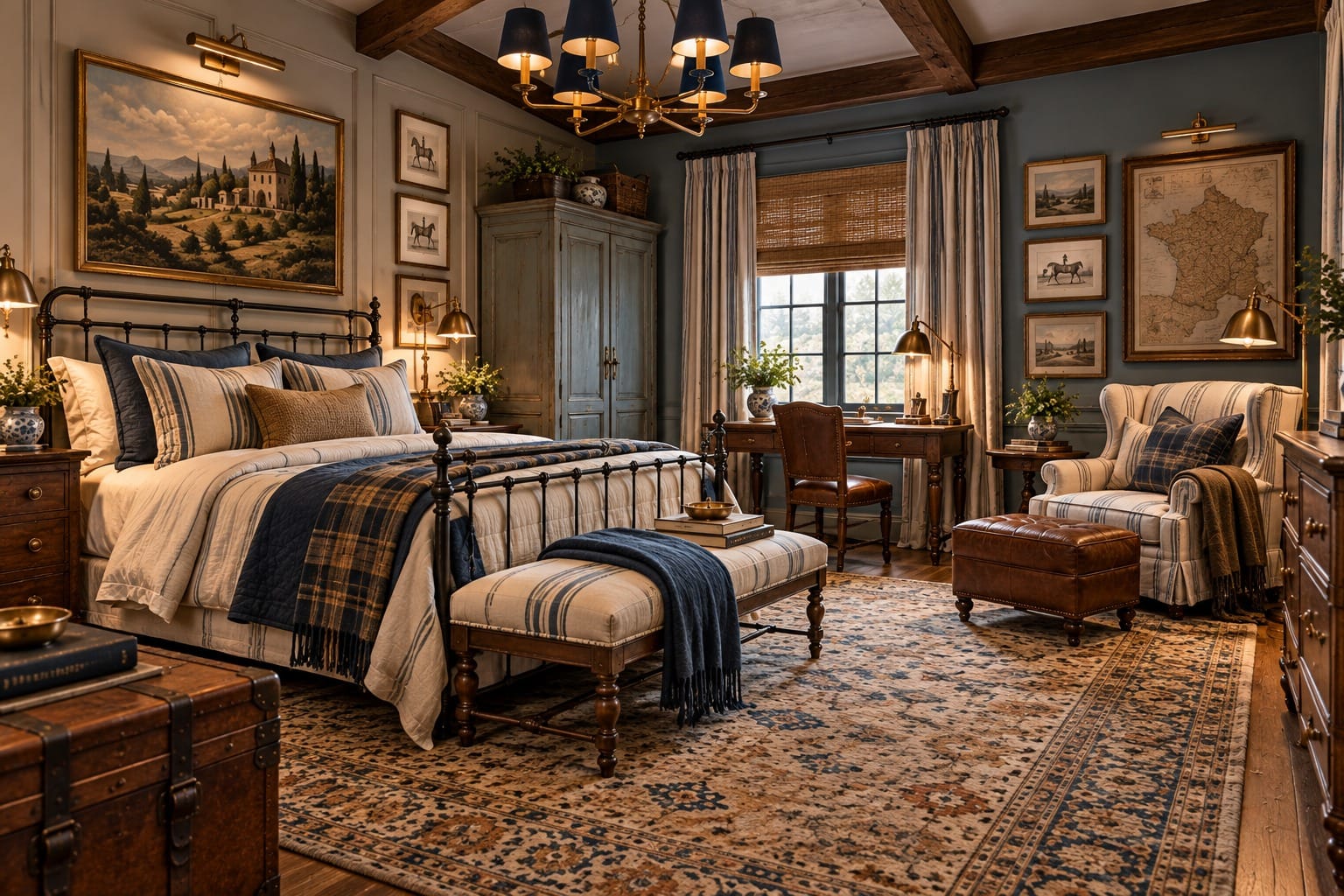 Ben's Bedroom — decorated room scene