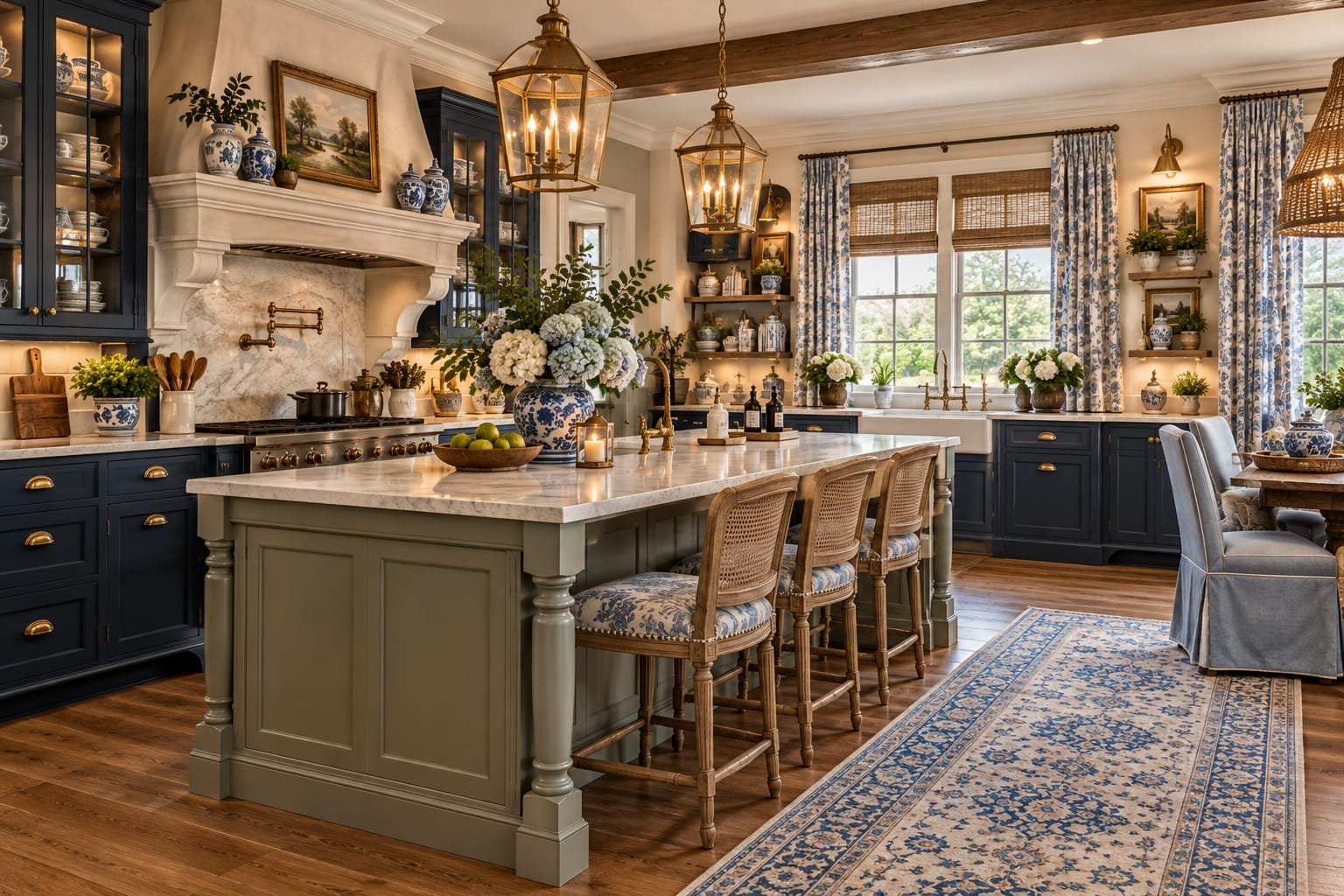 The Kitchen — decorated room scene