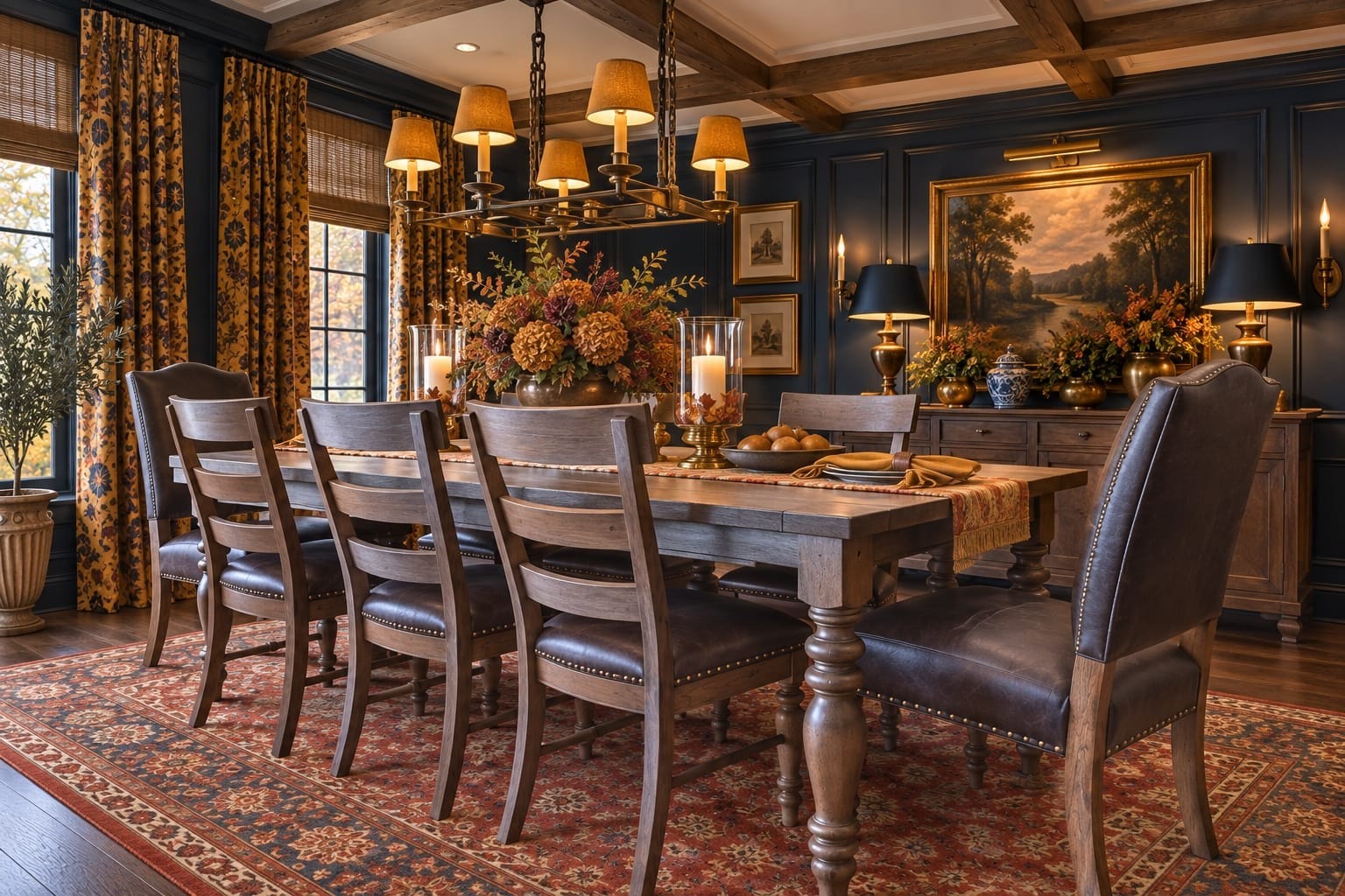 The Dining Room — decorated room scene