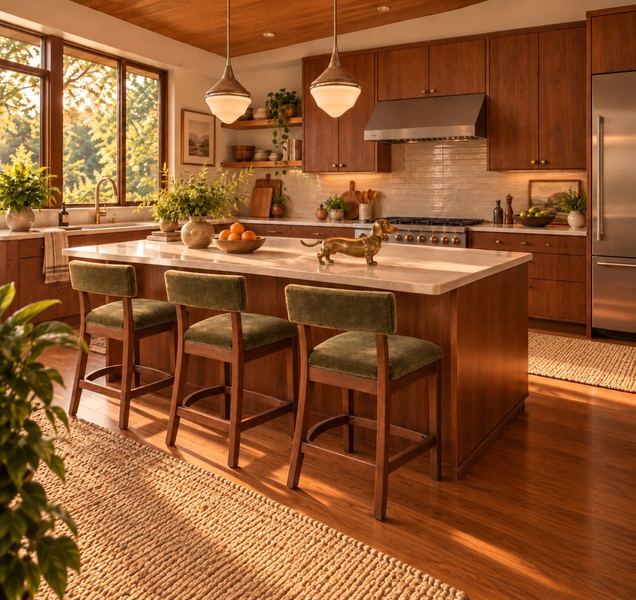 The Kitchen — decorated room scene
