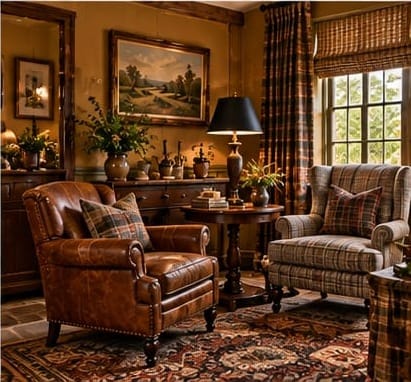 The Sitting Room — decorated room scene