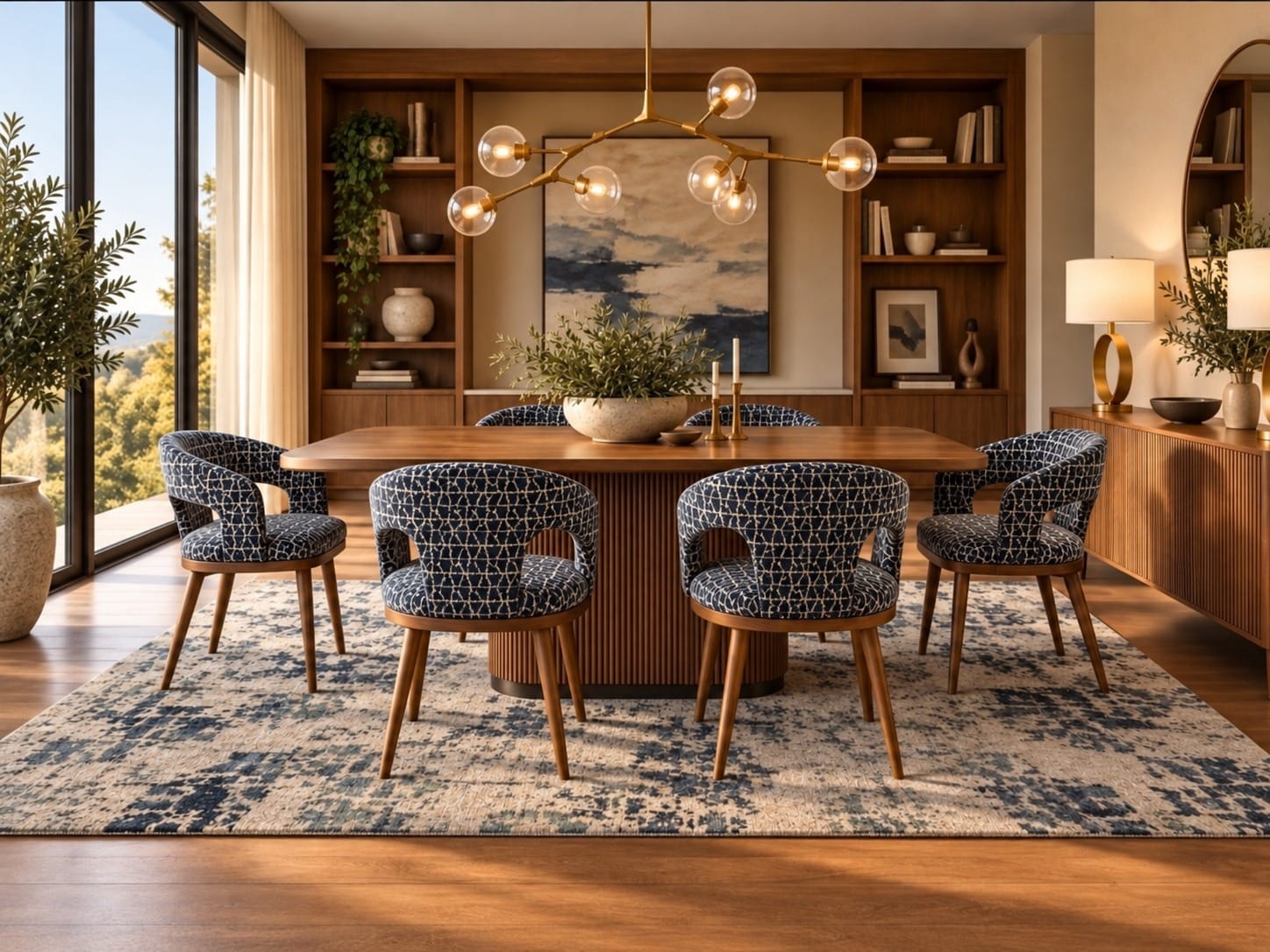The Dining Room — decorated room scene