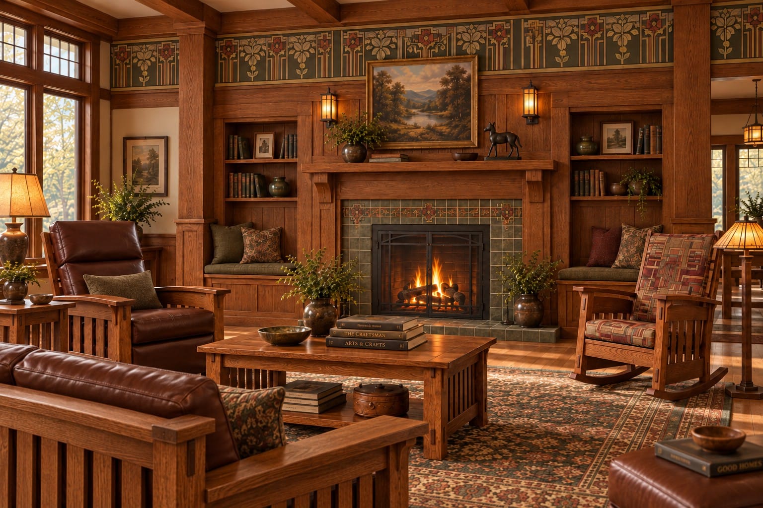 The Living Room — decorated room scene