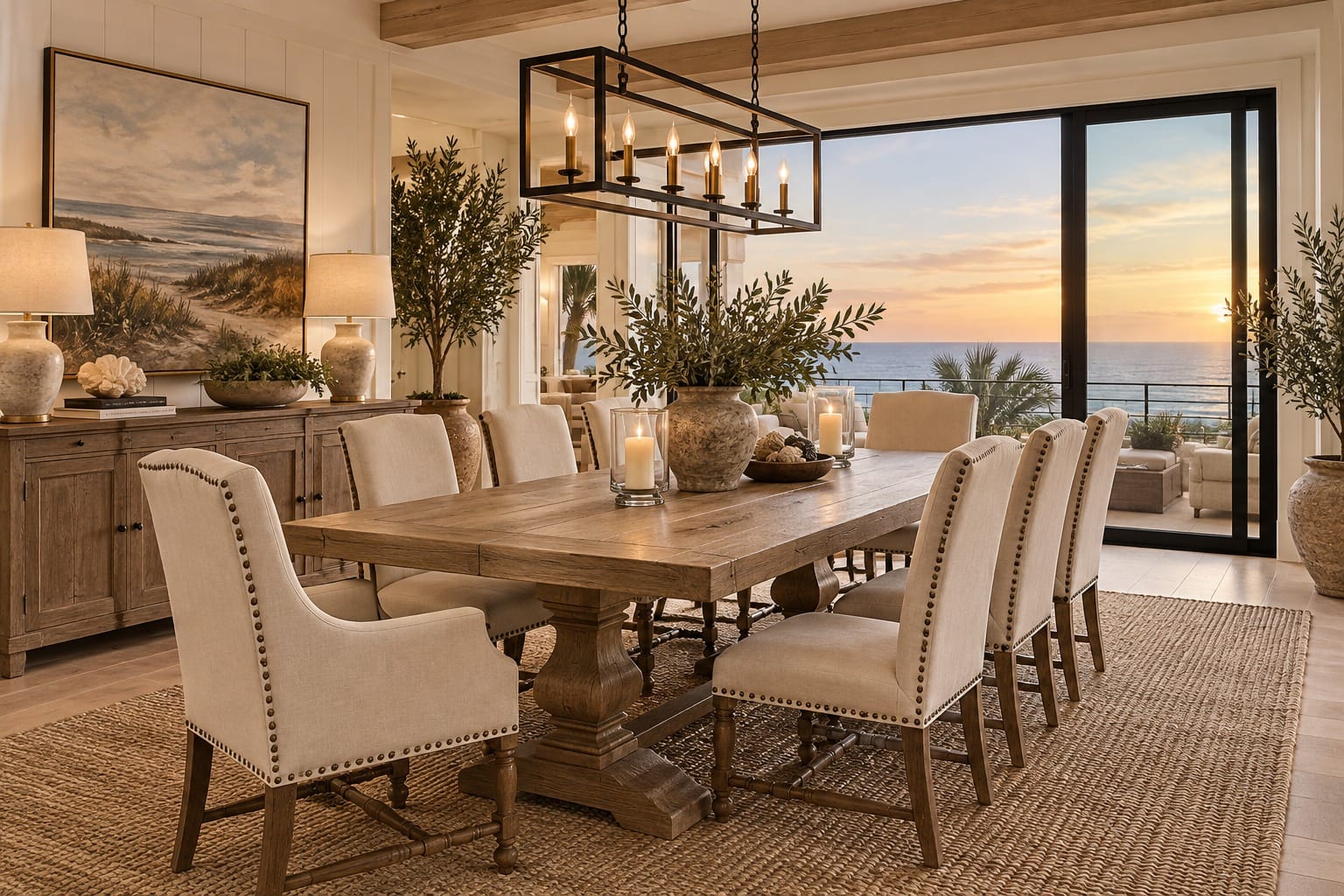 The Dining Room — decorated room scene