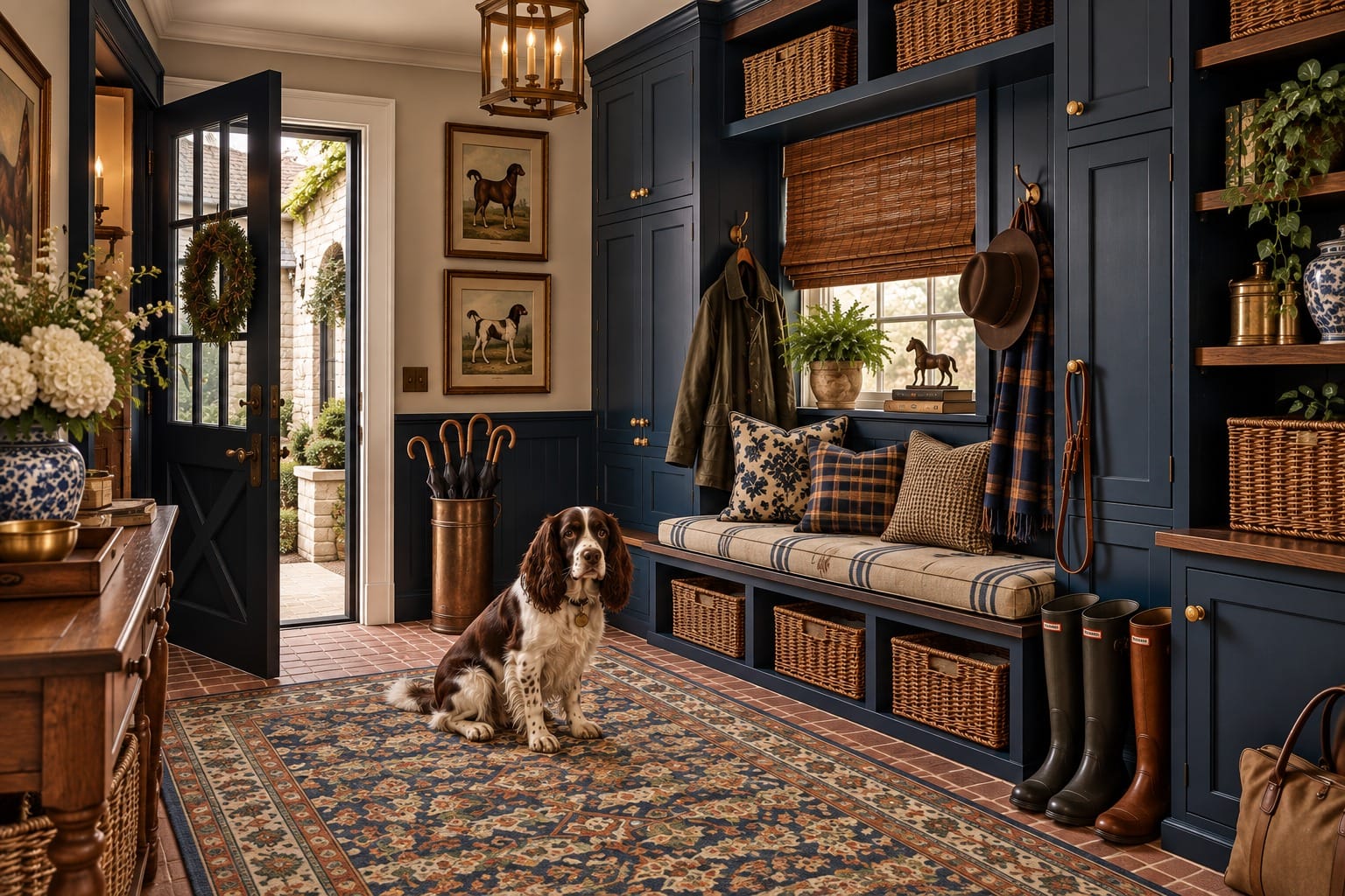 The Boot Room — decorated room scene